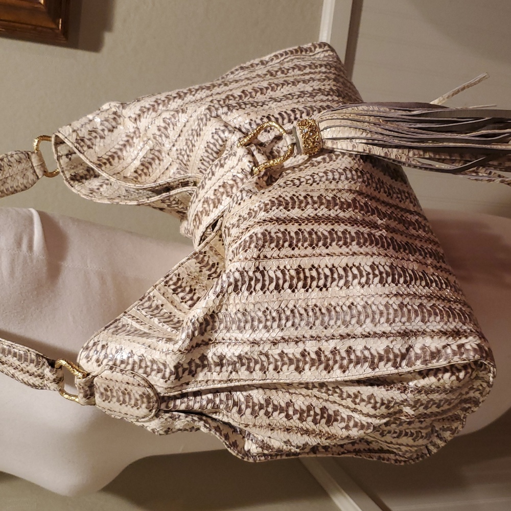 Armenta Python Snakeskin Bag Ultra Rare - Picture 4 of 16
